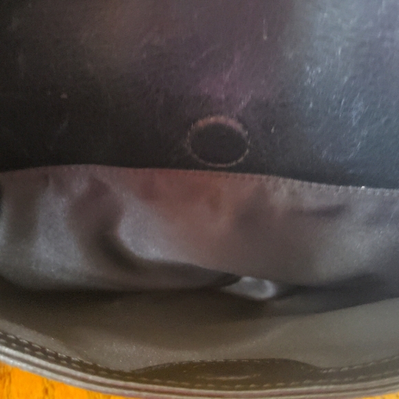 Gorgeous Coach Taylor Leather Handbag With Snakeprint Outline!! - Picture 6 of 15